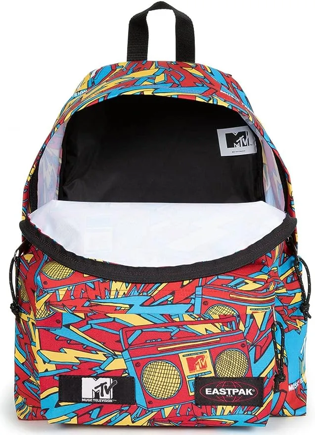 Eastpak Padded Pak'r MTV Backpack - Multicolor Orange