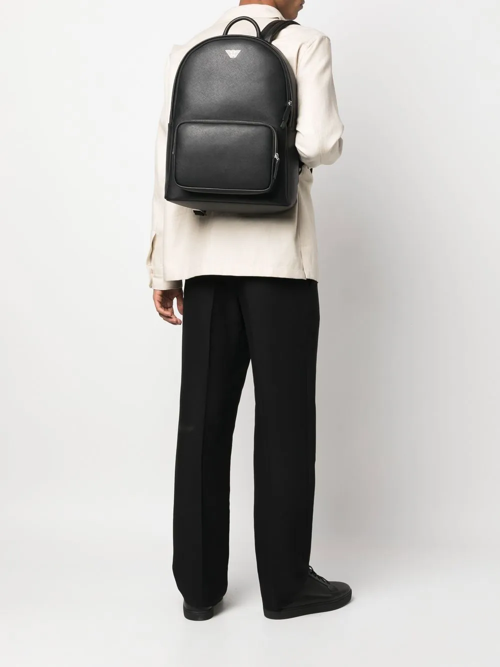Emporio Armani Logo Backpack