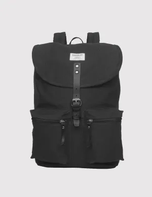 Enormous discount Roald - Backpack Ground Black Sandqvist Long-lasting