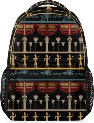 Ethnic Palace Travel Backpack for Men and Women, Casual Cute Laptop Backpack 16x11.4x8 in, Lightweight Camping Gym Work Daypack Travel Bag Outdoor Back Pack
