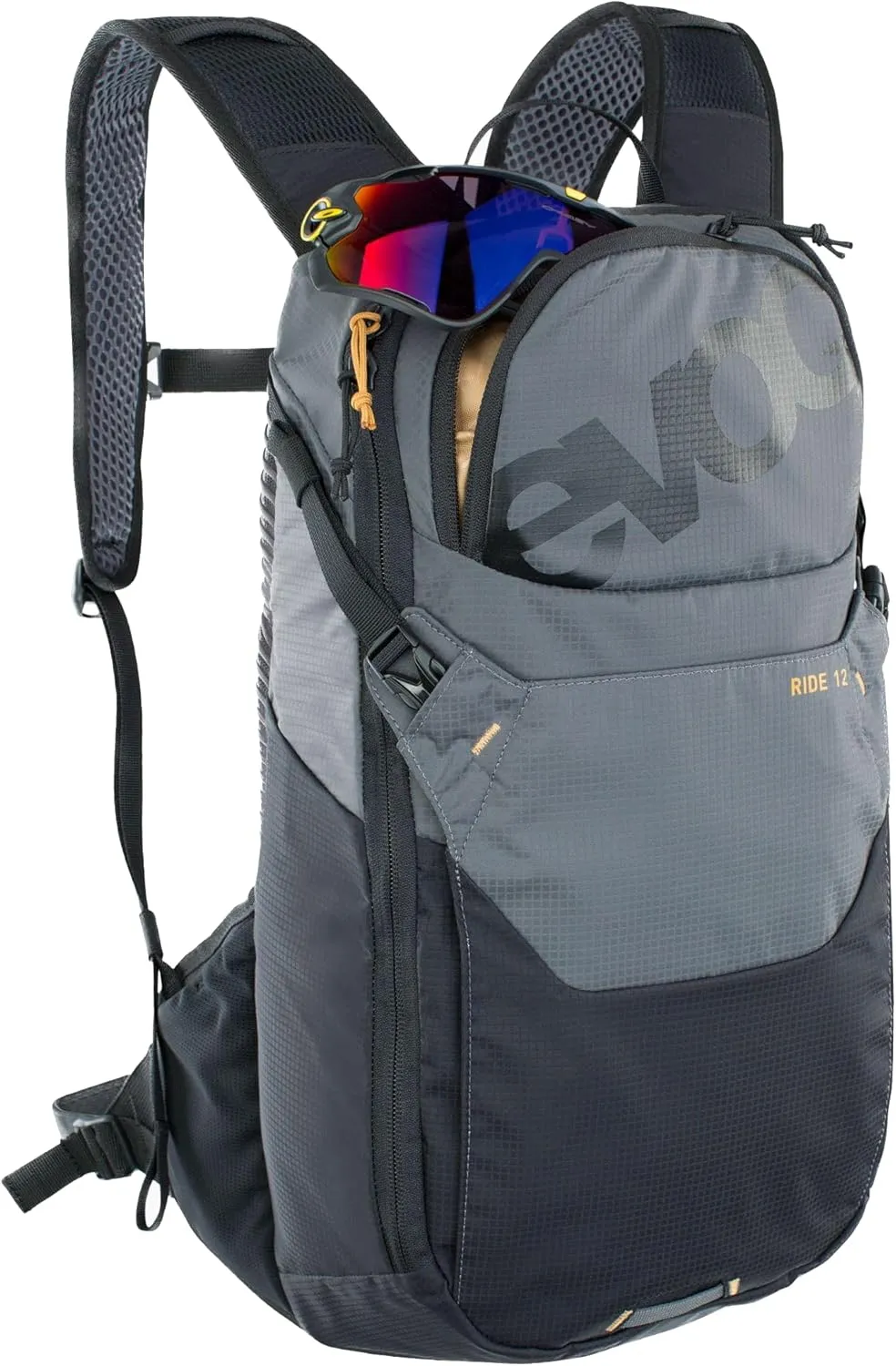 EVOC Travel Backpacks, Carbon Grey/Black, 12L