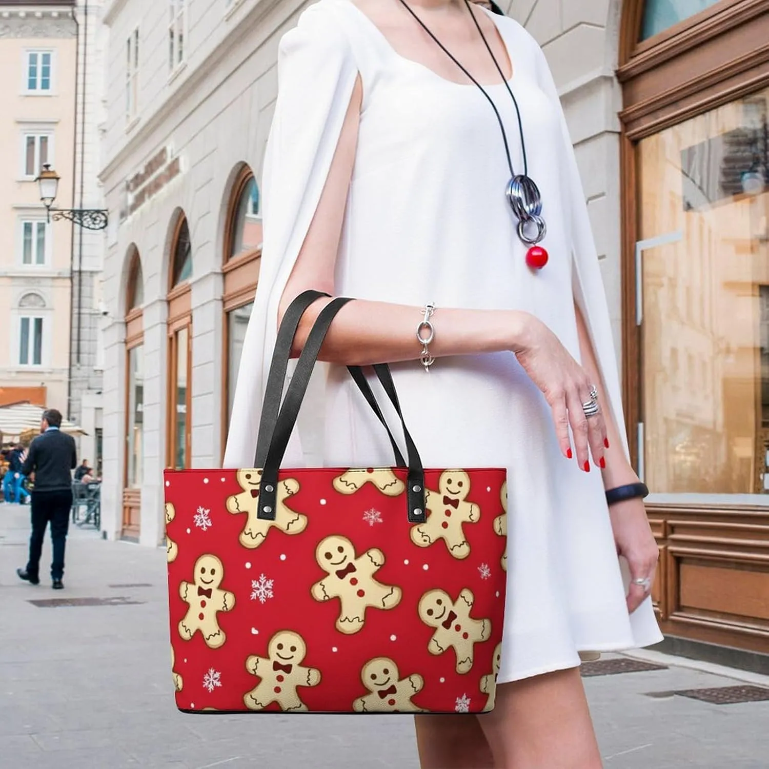 Fashionable Laptop Tote Bag For Women & Men, Large Work Commuter Bag