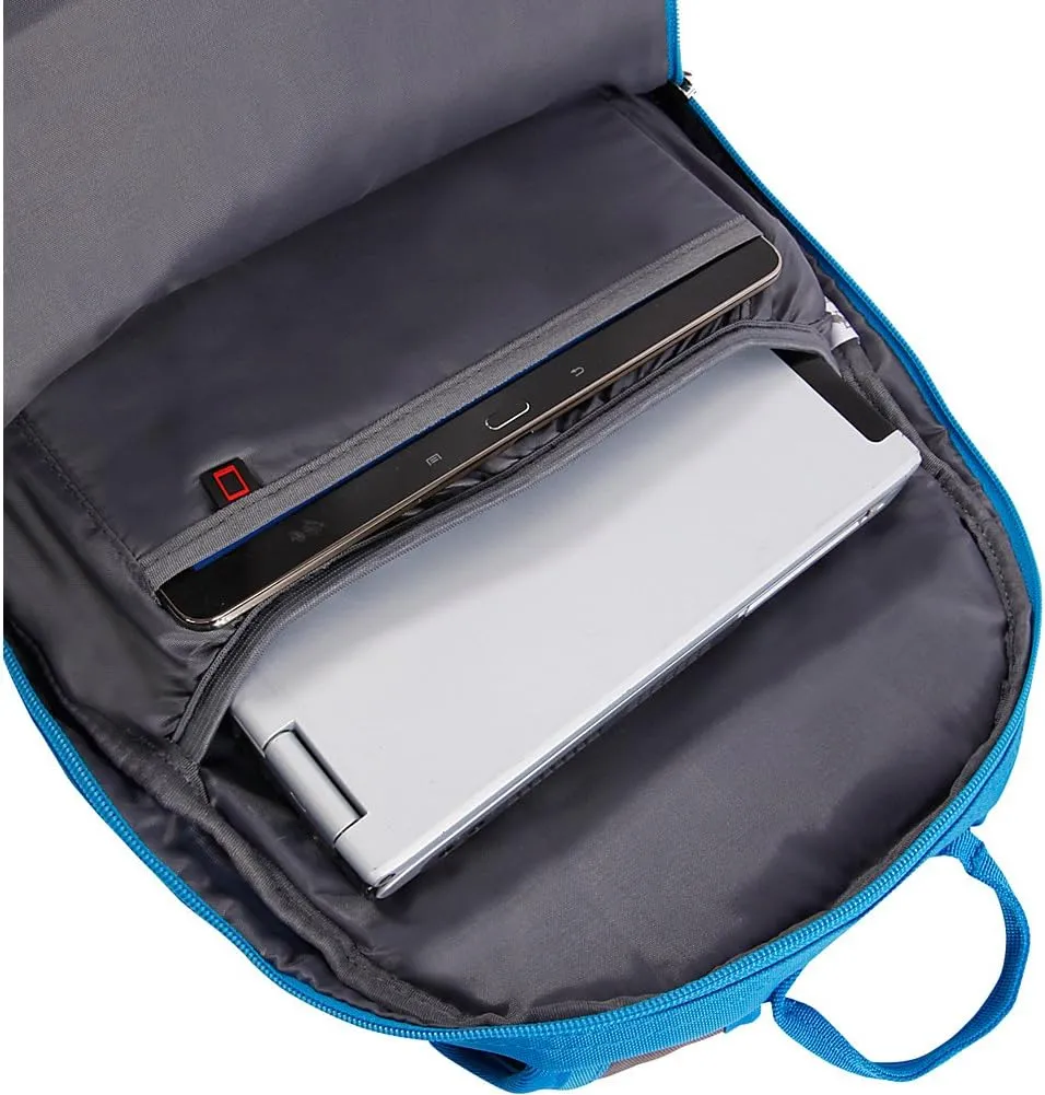 FILA Duel Tablet and Laptop Backpack, Teal, One Size