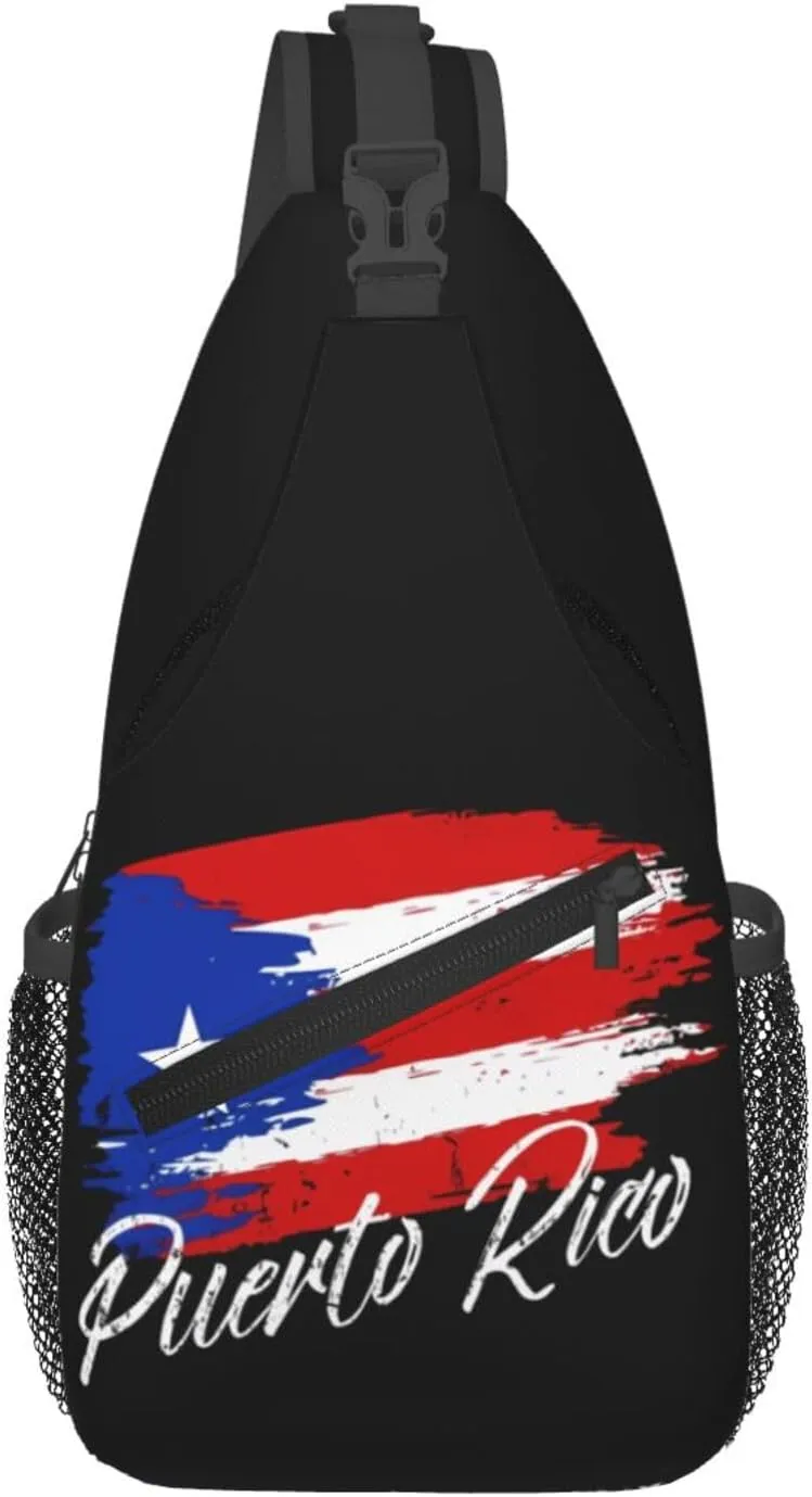 Filipino Philippine Flag Sling Bag Casual Chest Bags Adjustable Crossbody Bag Shoulder Backpack For Travel Hiking