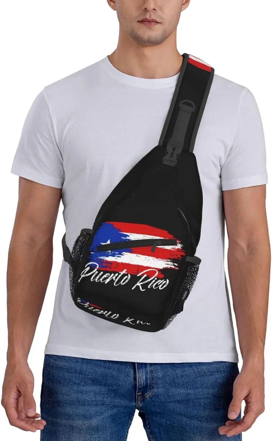 Filipino Philippine Flag Sling Bag Casual Chest Bags Adjustable Crossbody Bag Shoulder Backpack For Travel Hiking