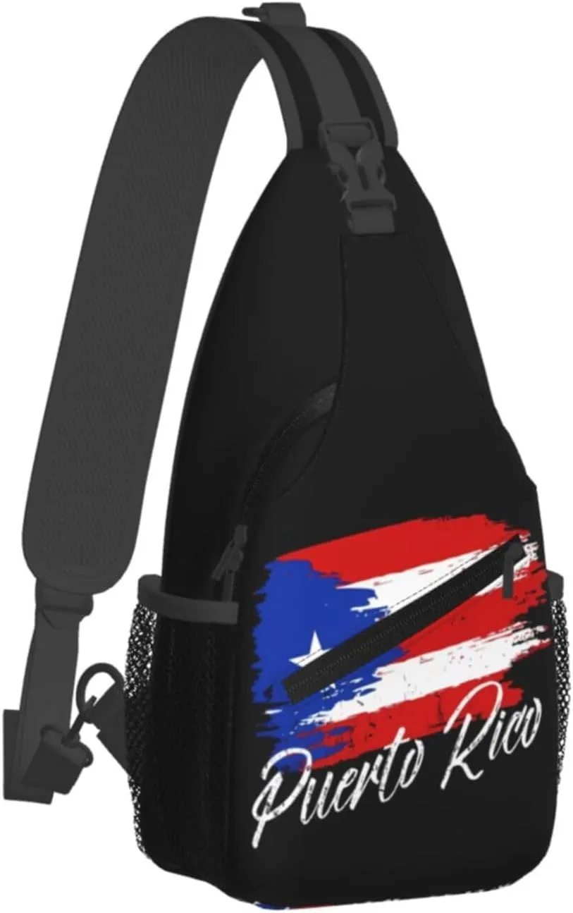 Filipino Philippine Flag Sling Bag Casual Chest Bags Adjustable Crossbody Bag Shoulder Backpack For Travel Hiking