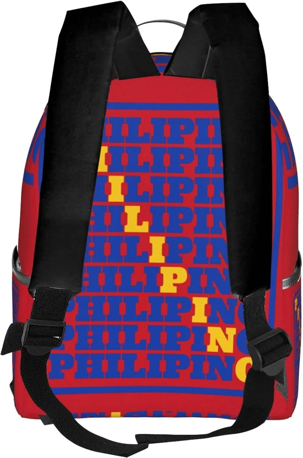 Filipino Philippines Flag Casual Backpacks Laptop Backpack Carry-on Daypack Sports Travel Rucksack Lightweight Working Bag for Outdoor Hiking Cycling Walking