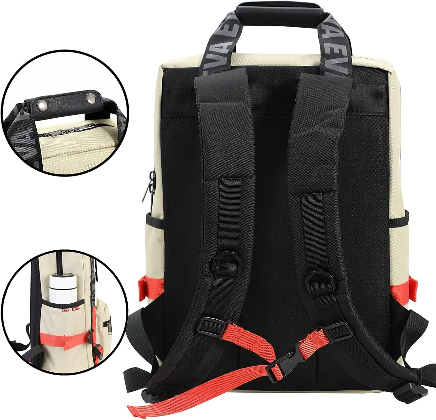 FIREFIRST Neon Genesis Evangelion Backpack 15.6” Laptop Backpacks Travel Leisure Backpack