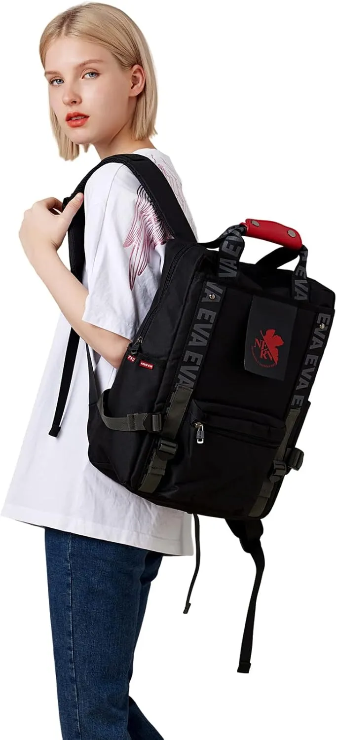 FIREFIRST Neon Genesis Evangelion Backpack 15.6” Laptop Backpacks Travel Leisure Backpack
