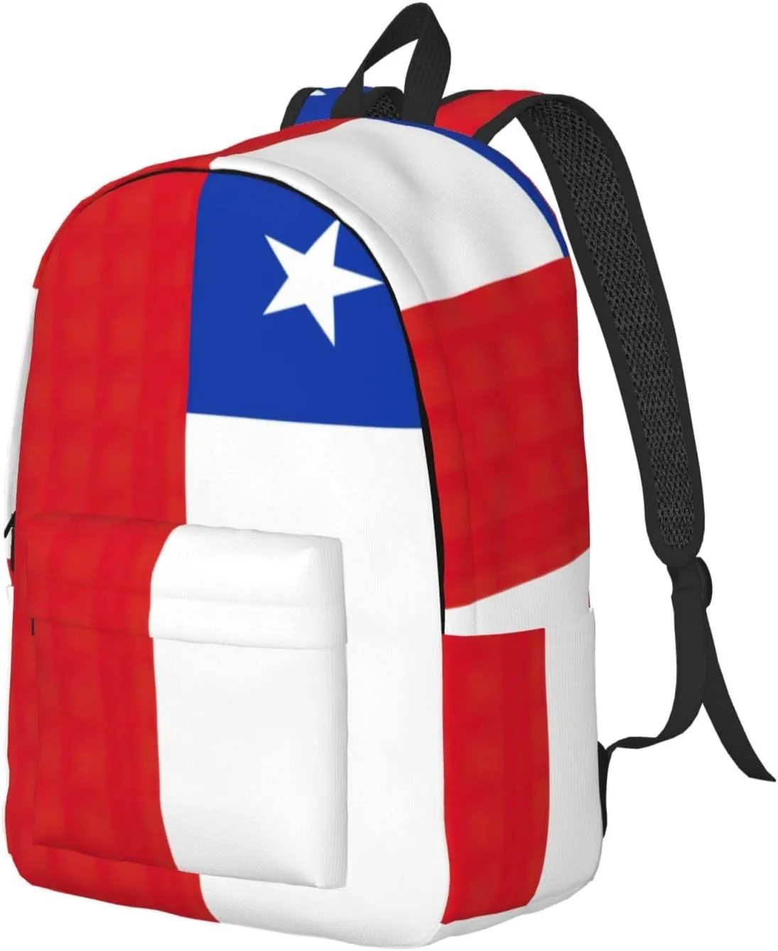 Flag of Chile print Backpack Travel Backpacks for Women Men College Backpack Computer Bag for Travel