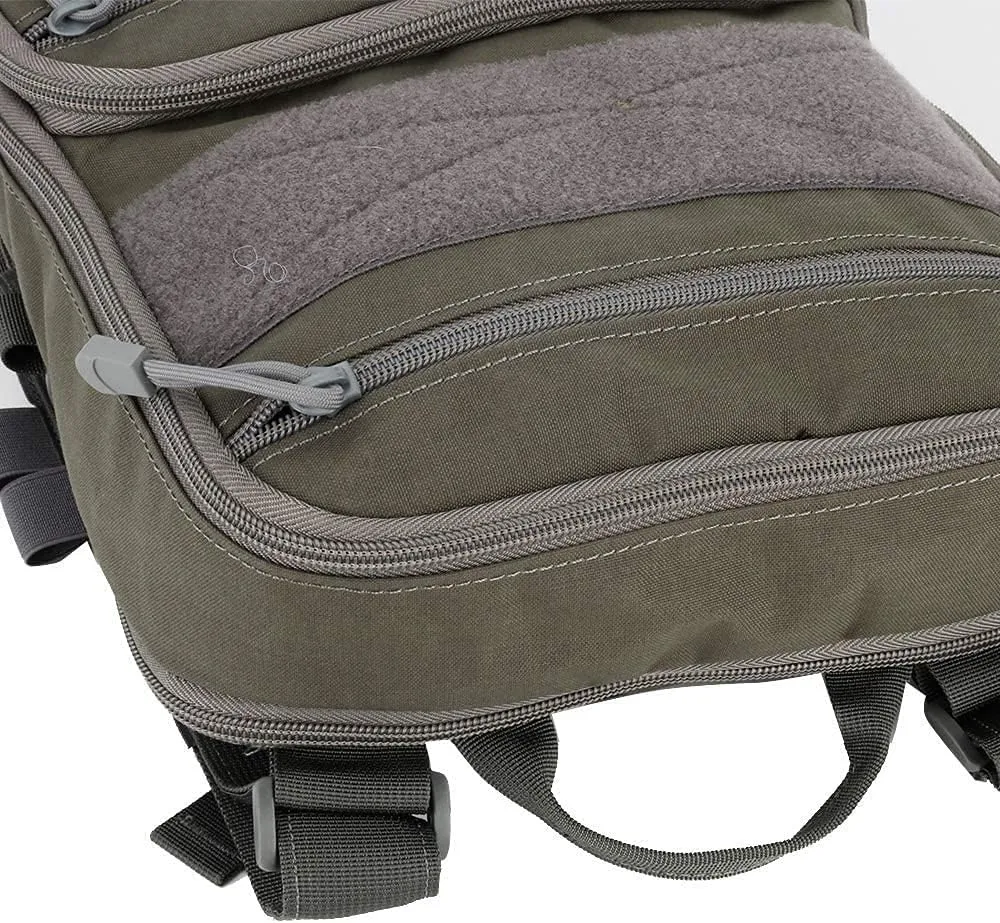 Flat Tactical MOLLE Backpack Military Multifunctional Airsoft Tool Bag Camping Bag Travel Hunting Hiking Backpack, 50*30*15com