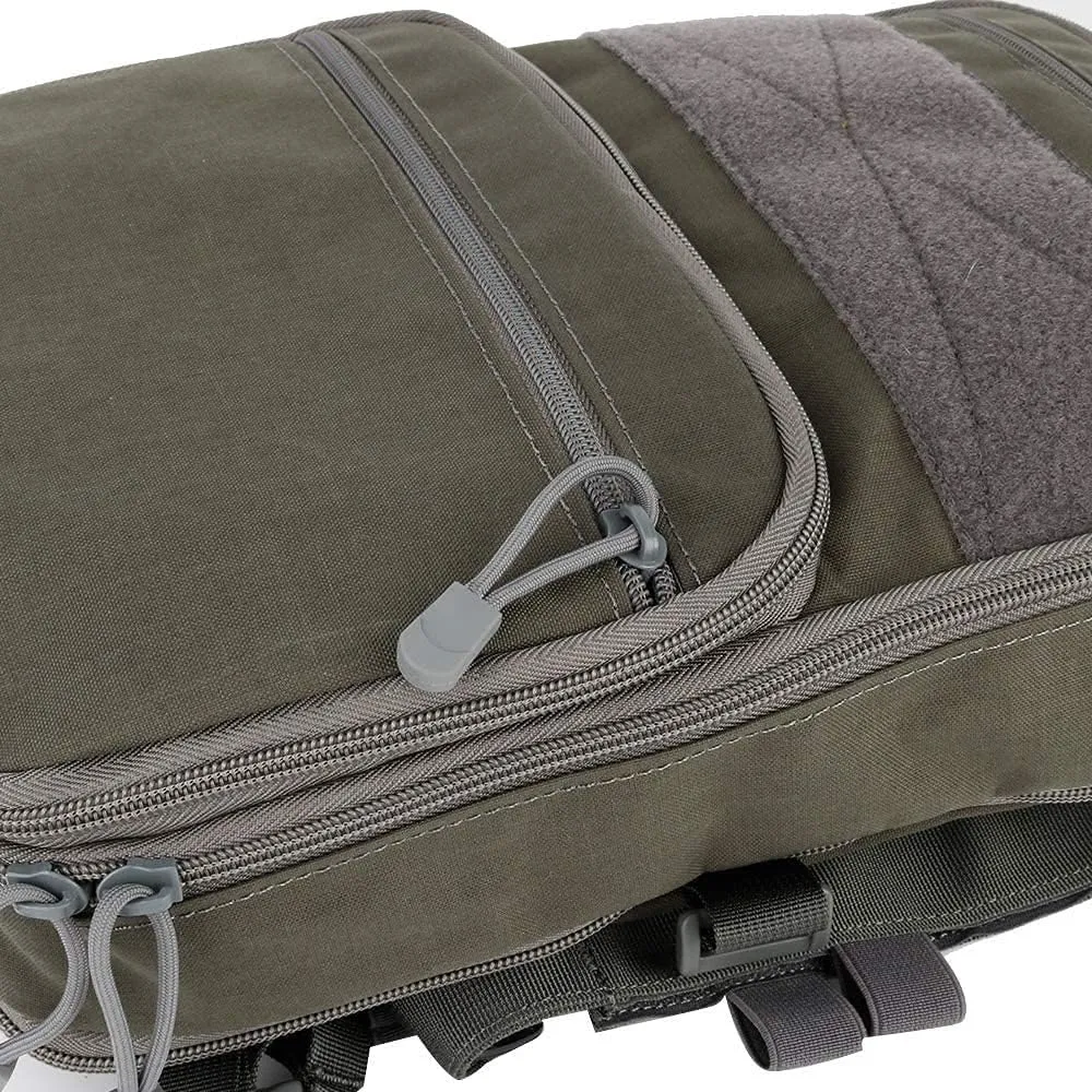 Flat Tactical MOLLE Backpack Military Multifunctional Airsoft Tool Bag Camping Bag Travel Hunting Hiking Backpack, 50*30*15com
