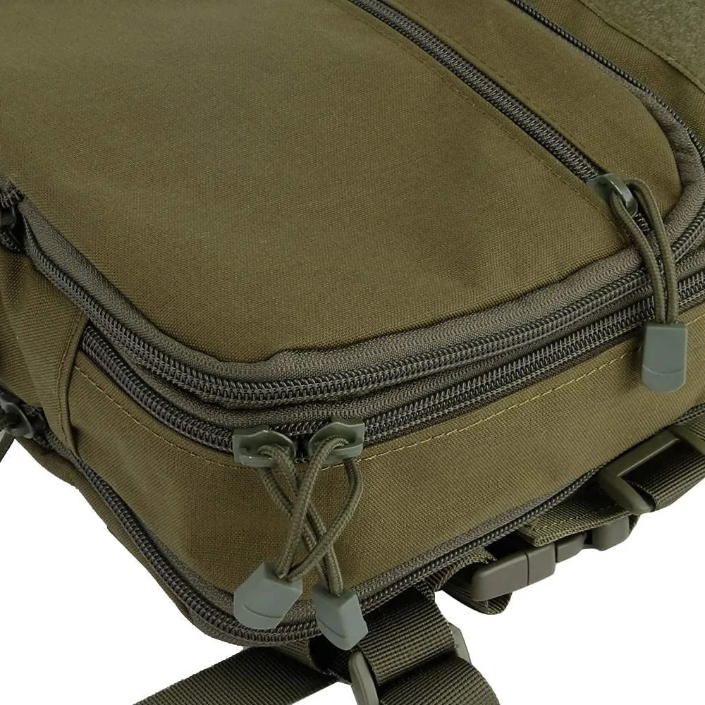 Flat Tactical MOLLE Backpack Military Multifunctional Airsoft Tool Bag Camping Bag Travel Hunting Hiking Backpack