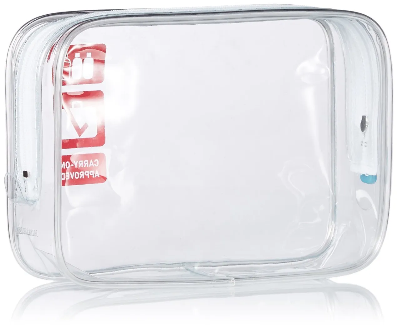 Flight 001 Carry On Clear Quart Bag