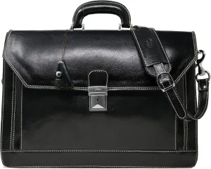 Floto Luggage Venezia Briefcase, Black, One Size