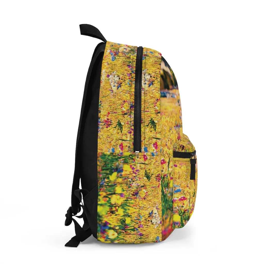 Flower Field Unisex Backpack