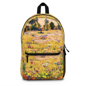 Flower Field Unisex Backpack