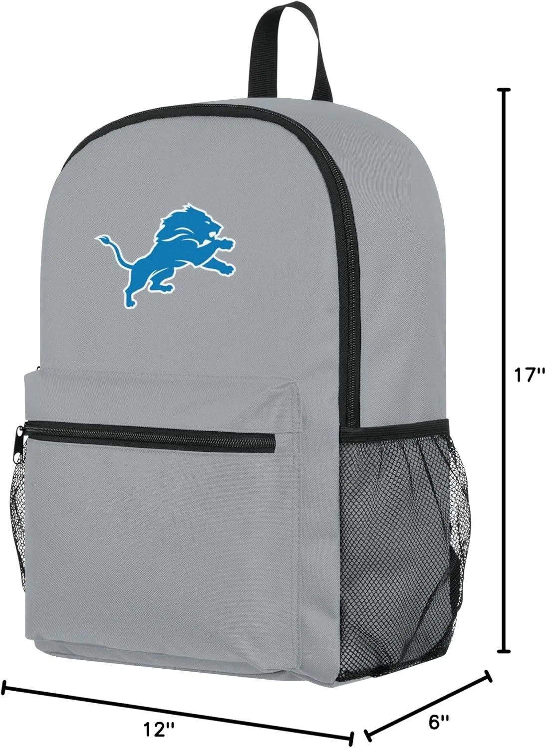 FOCO Detroit Lions NFL Legendary Logo Backpack