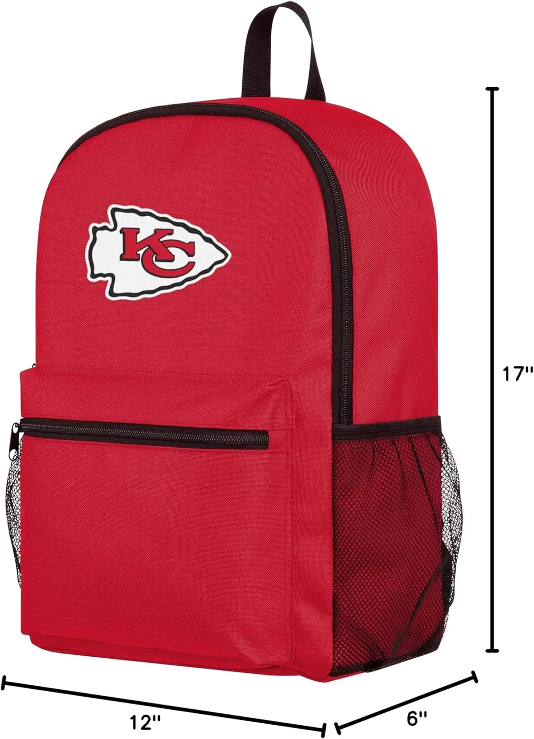 FOCO Kansas City Chiefs NFL Legendary Logo Backpack