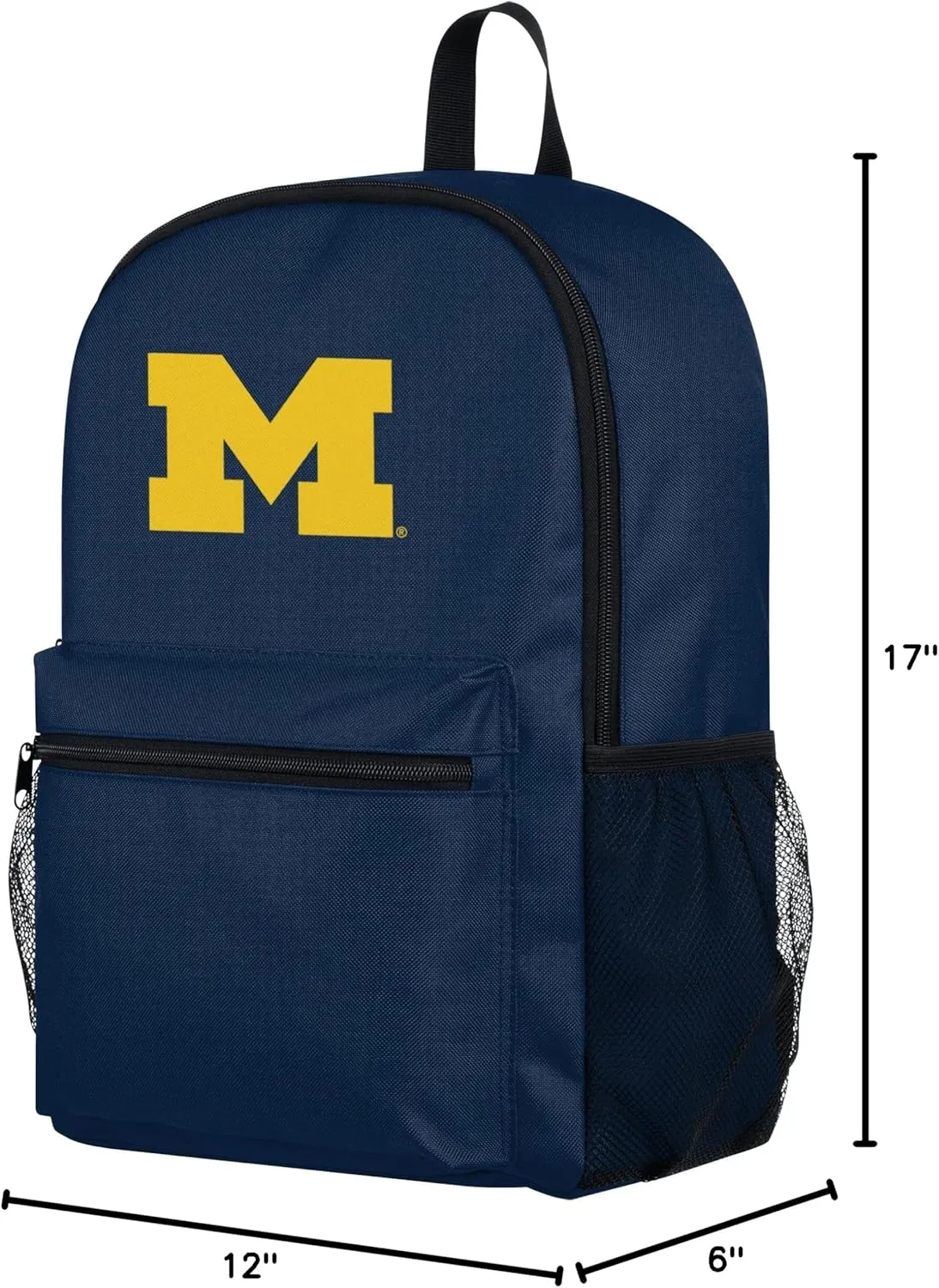 FOCO Michigan Wolverines NCAA Legendary Logo Backpack