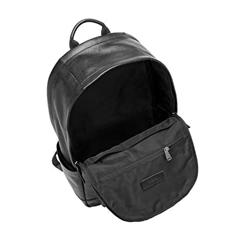 Fossil Casual Daypack, 13''L x 5.5''W x 17.5''H, Black