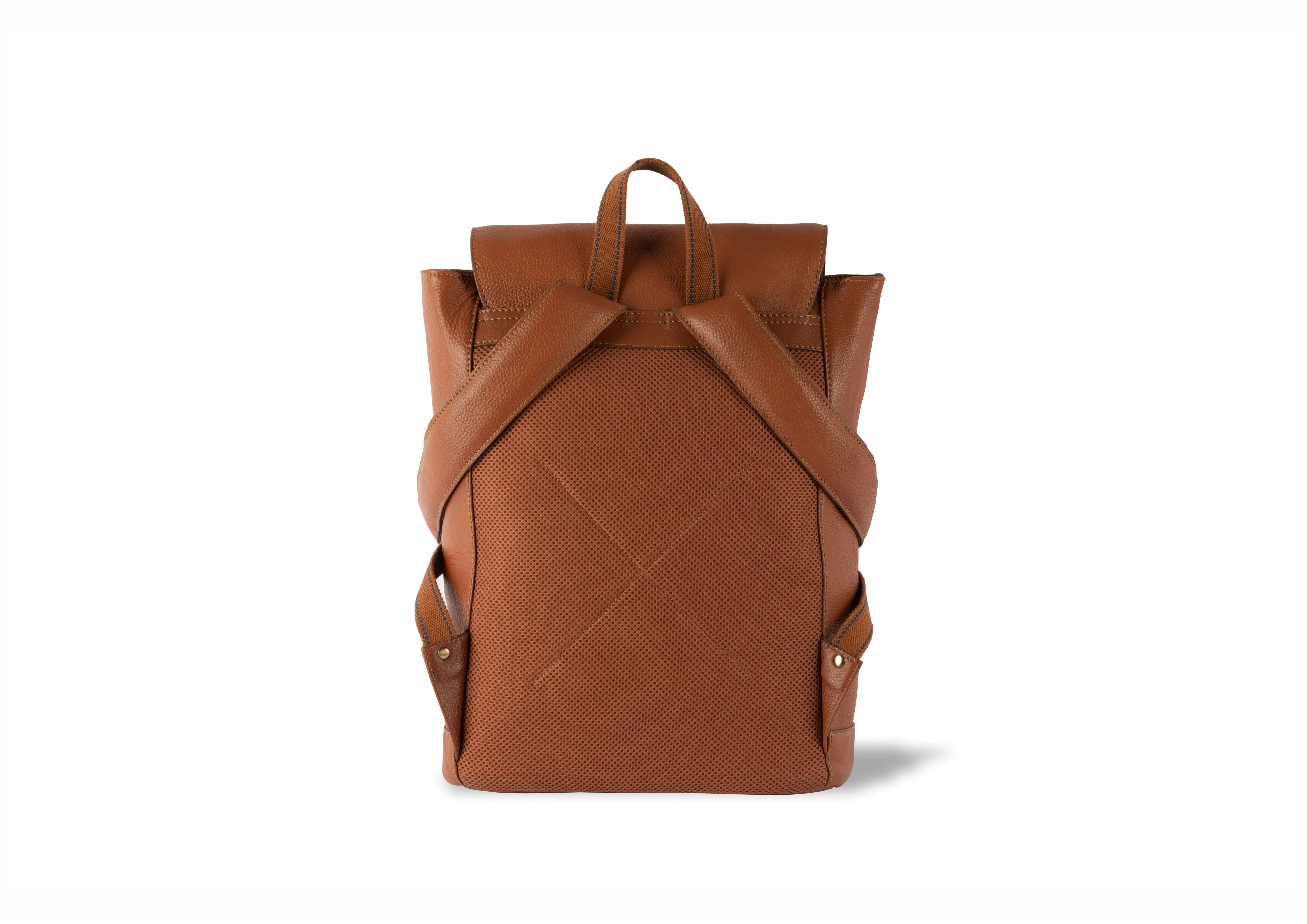 Foster Leather Backpacks - Tan