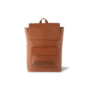 Foster Leather Backpacks - Tan
