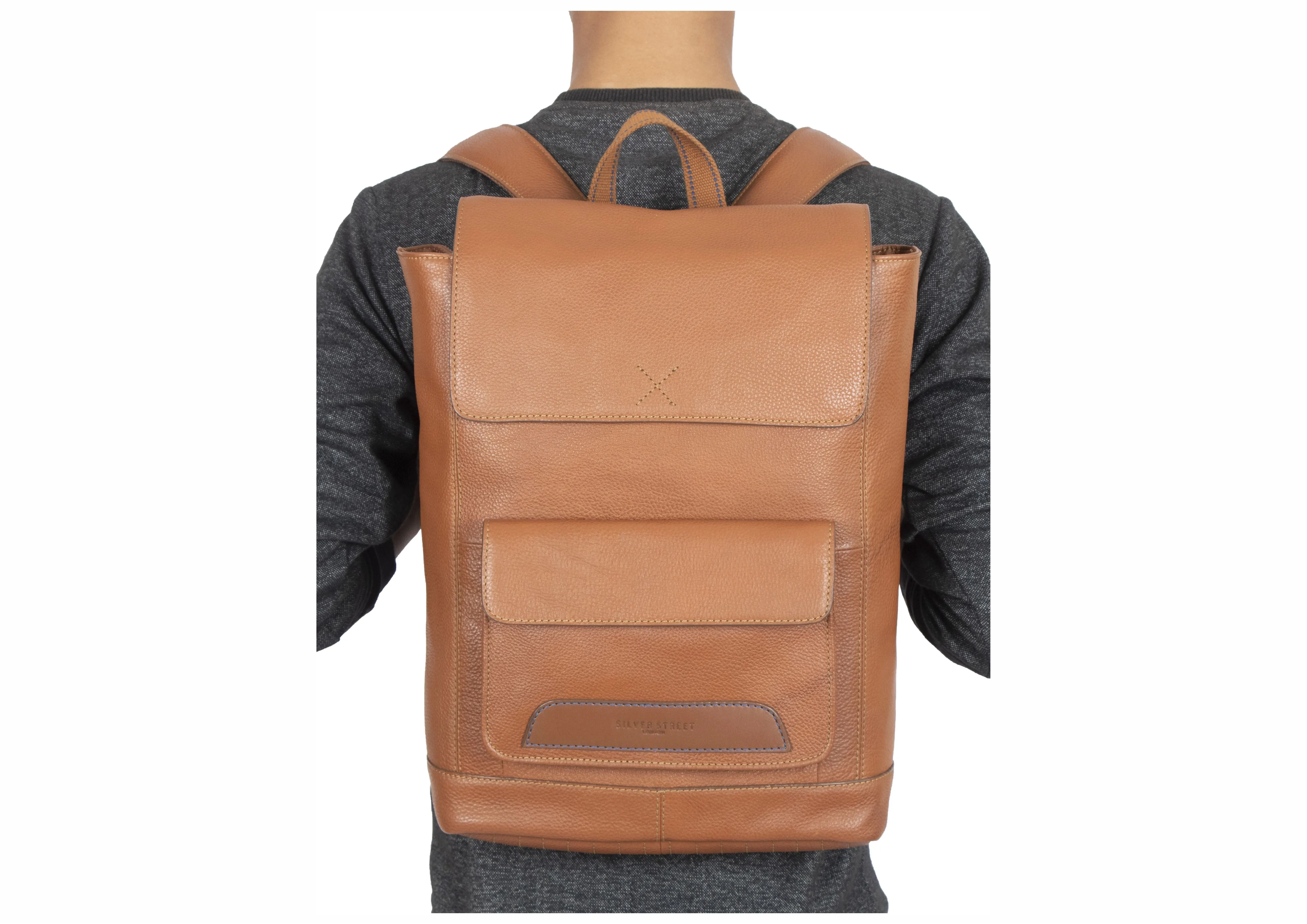 Foster Leather Backpacks - Tan