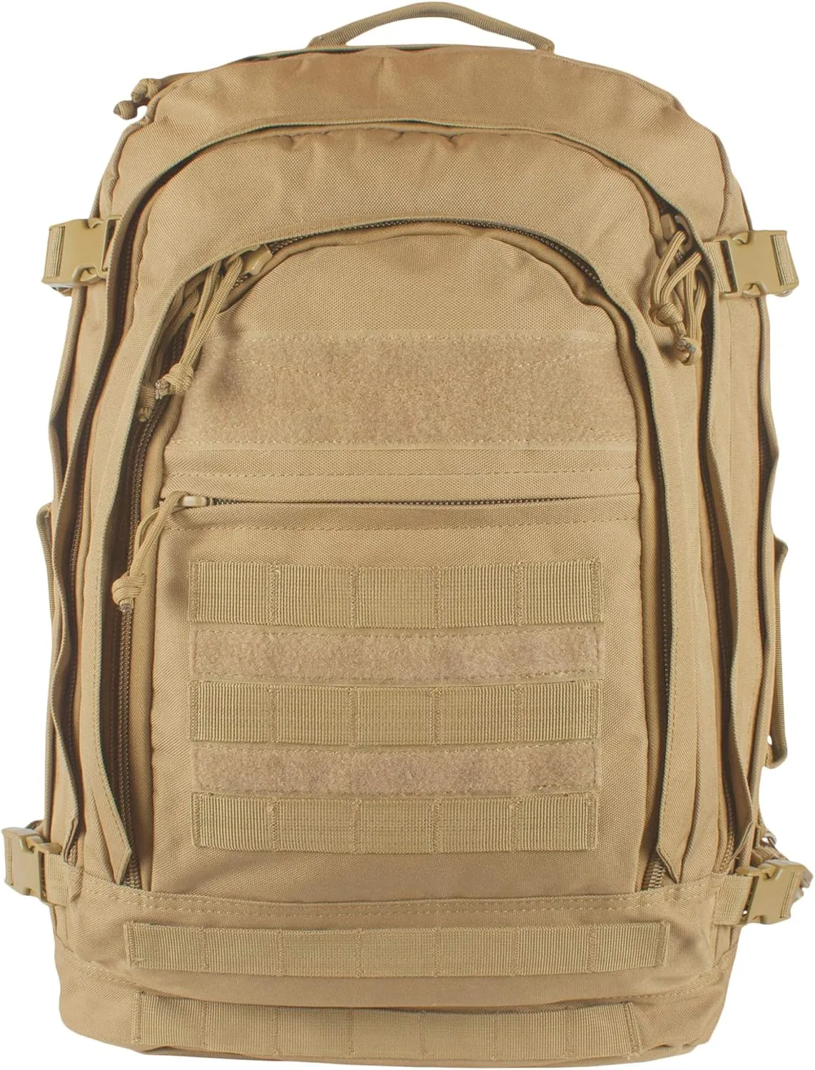 Fox Outdoor Products Jumbo Modular Field Pack, Coyote, 12"x 13" x 24"