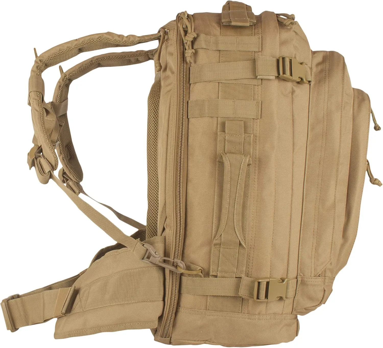 Fox Outdoor Products Jumbo Modular Field Pack, Coyote, 12"x 13" x 24"