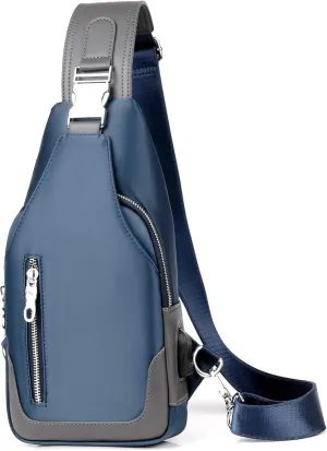 FSD.WG sling Backpack for Men Chest Bag Crossbody Shoulder Bags Travel Bag Waterproof Durable Purse