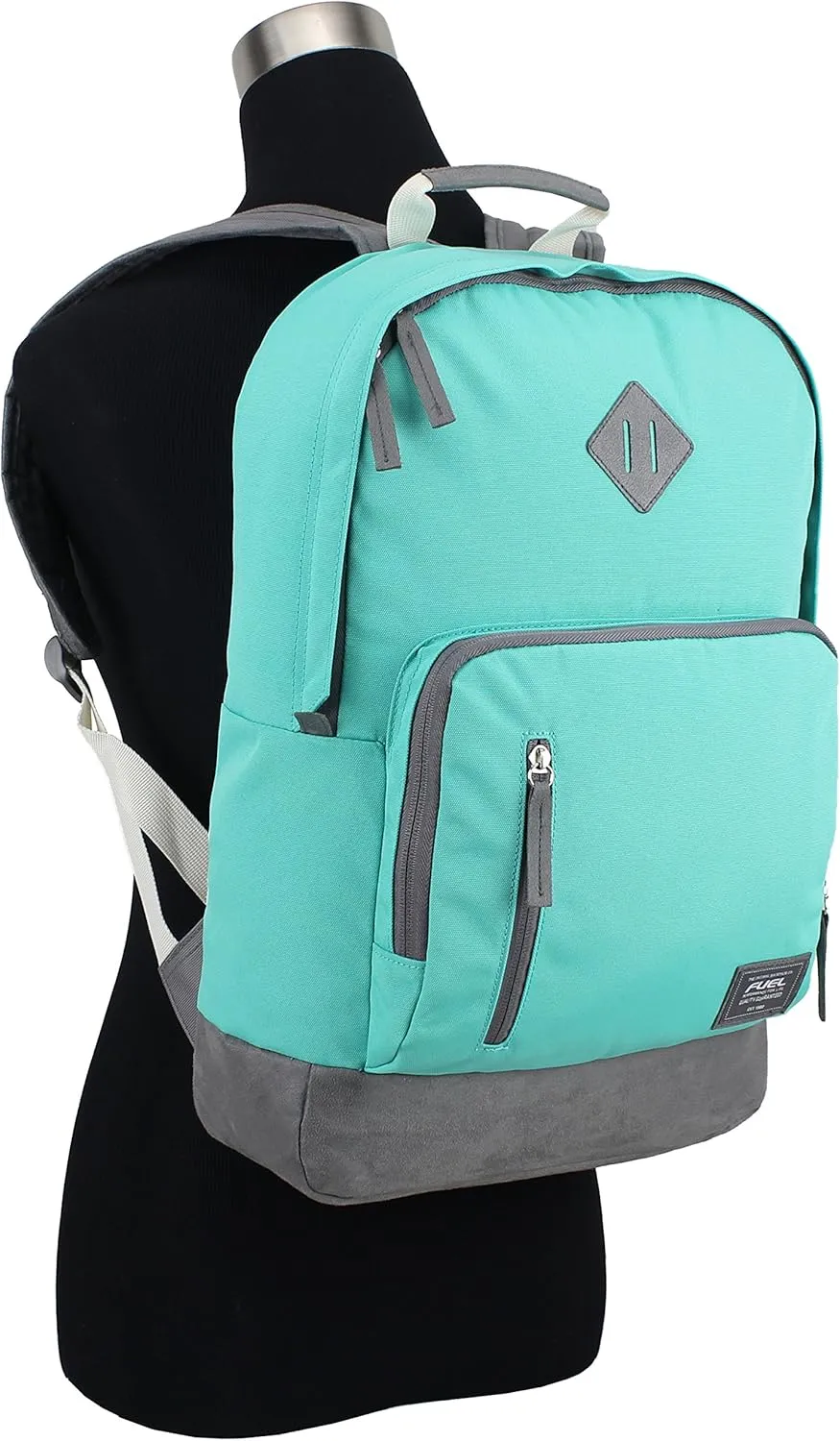 FUEL Everyday Lifestyle Hiking Carry On Weekender Bag Luggage Rusksack Backpack, Turquoise