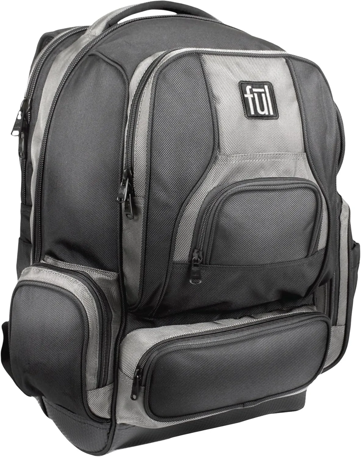 FUL Big Easy 17 Inch Sleeve Laptop Backpack, Padded Computer Bag for Commute or Travel, Black