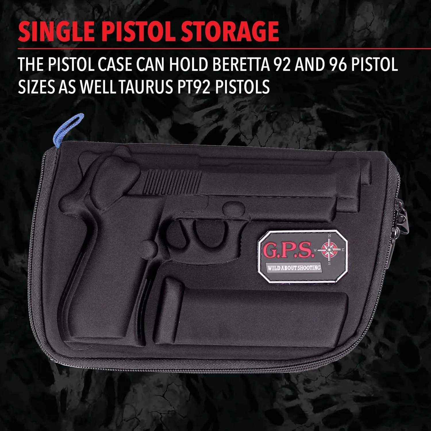 G5 Outdoors Tactical Operations Brief Case with Handgun Holster in Tan, One Size