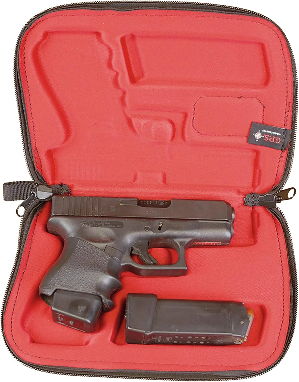 G5 Outdoors Tactical Operations Brief Case with Handgun Holster in Tan, One Size