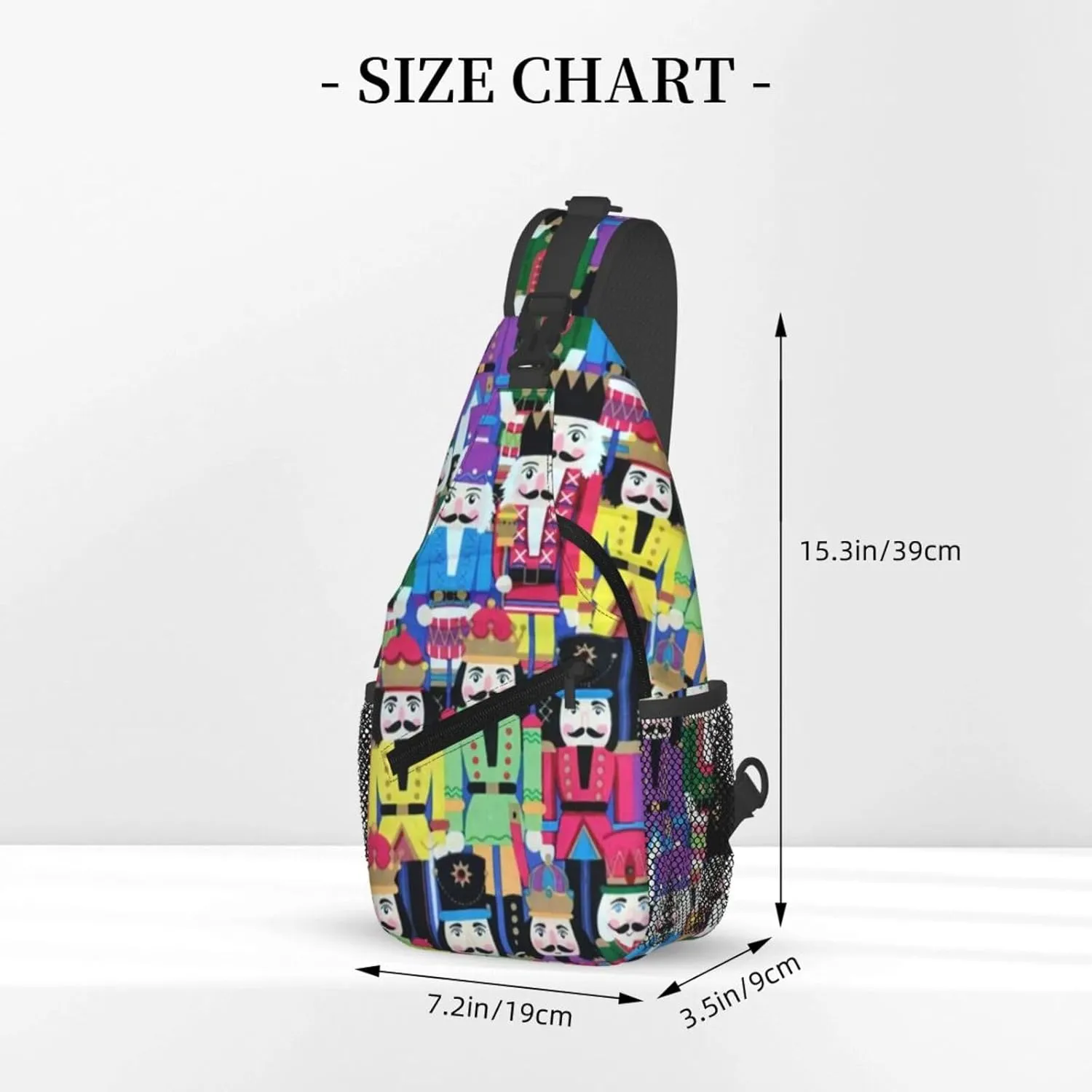 Gay Rainbow Lips Pride Sling Bag Casual Chest Bags Adjustable Crossbody Bag Shoulder Backpack For Travel Hiking