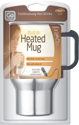 Go Travel Heated Mug Travel Mug
