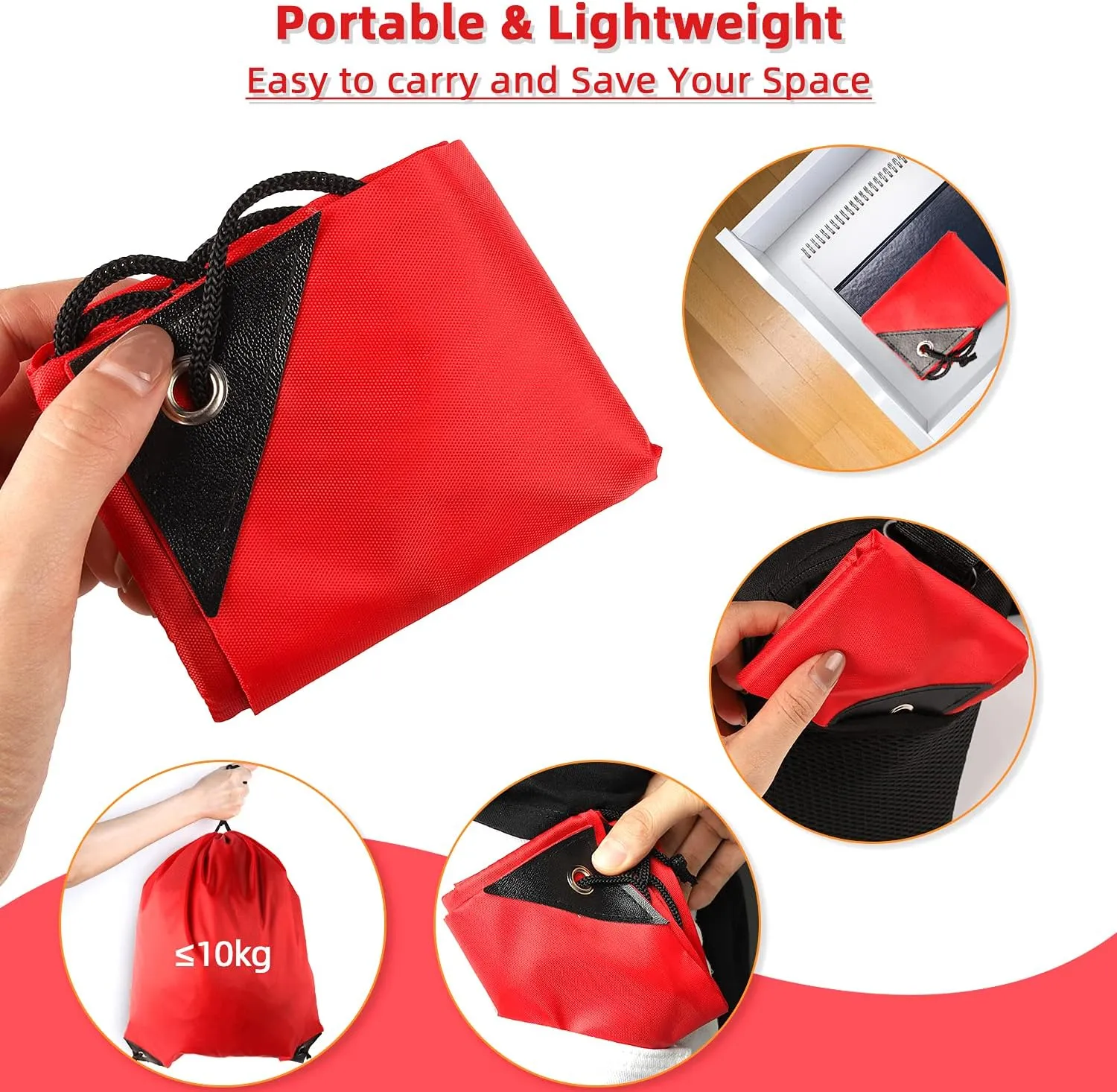 GoodtoU Drawstring Bags Bulk, 100 Pcs Cinch Bag Gym Sackpack Drawstring Backpack for Women & Men, Red