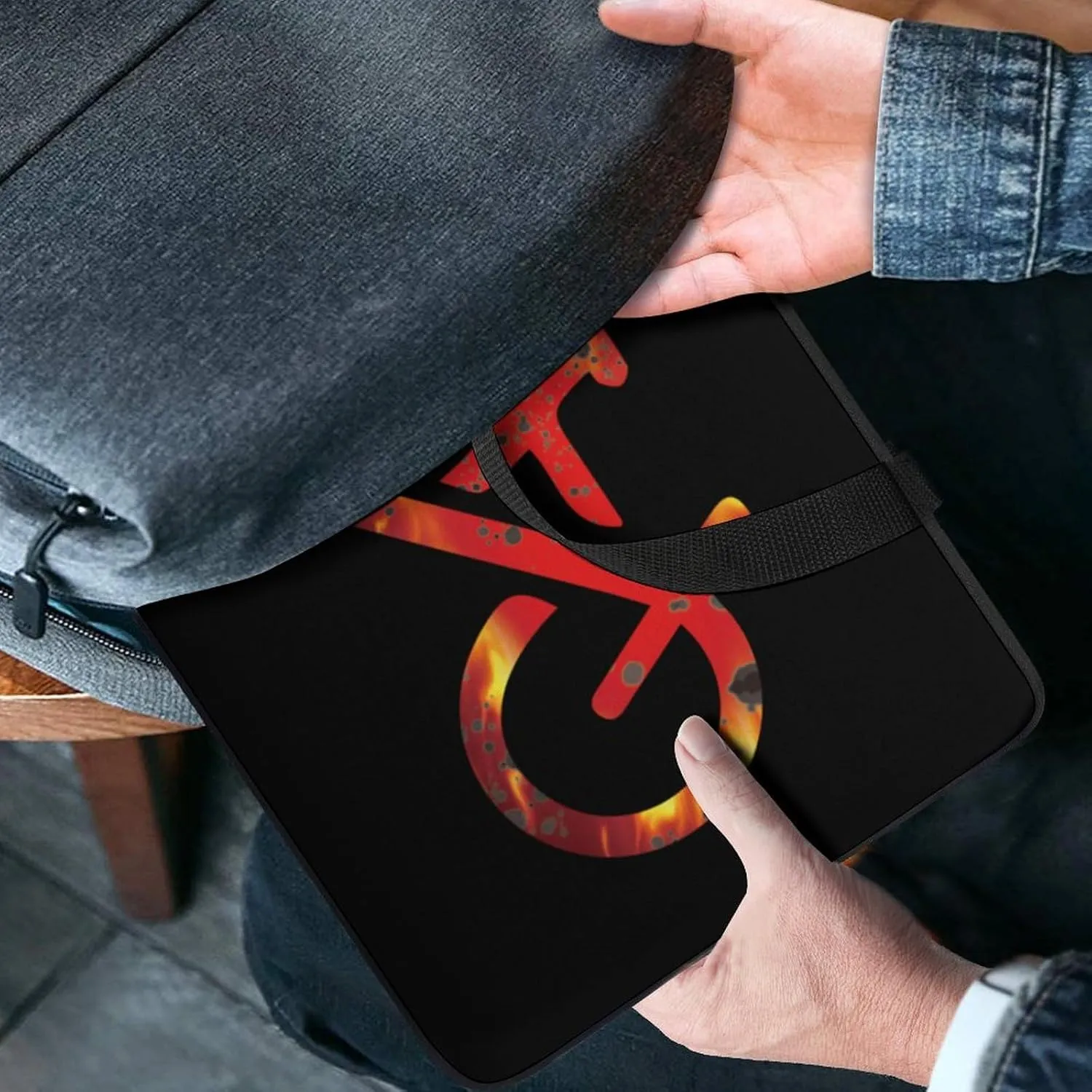 Got Dirt Bike Laptop Sleeve Portable Waterproof Computer Bag Pouch Handbag Protective Sleeve