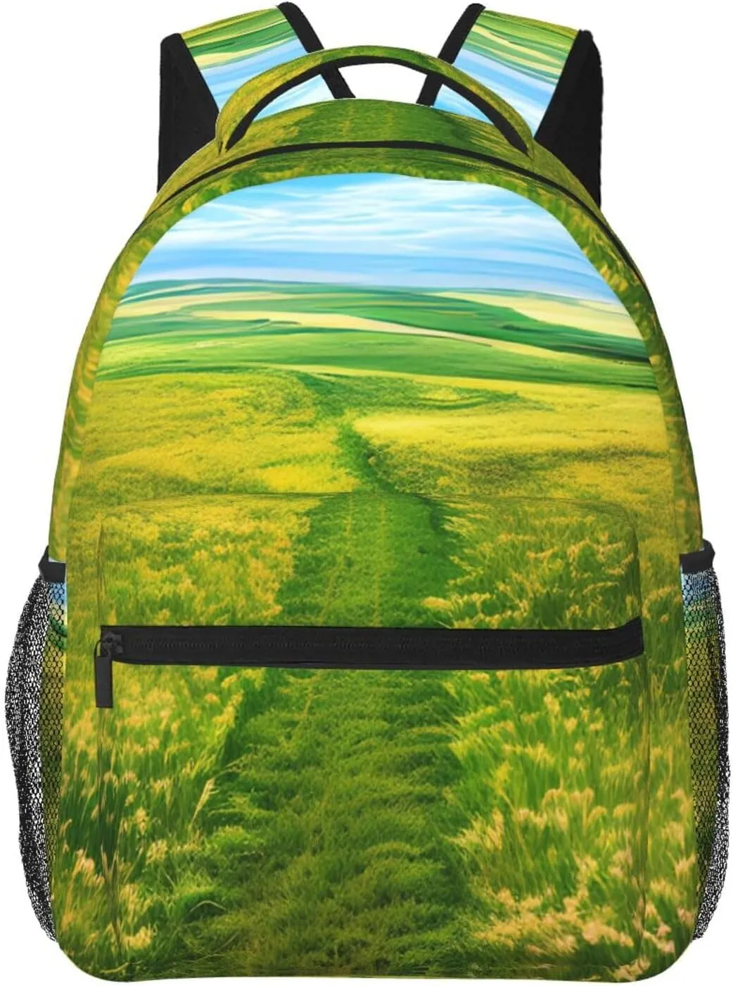 Grassland Paths Casual Backpacks, Duffel Bags, *Travel Bags For Work, Hiking, Camping, Outdoor Activities And More.