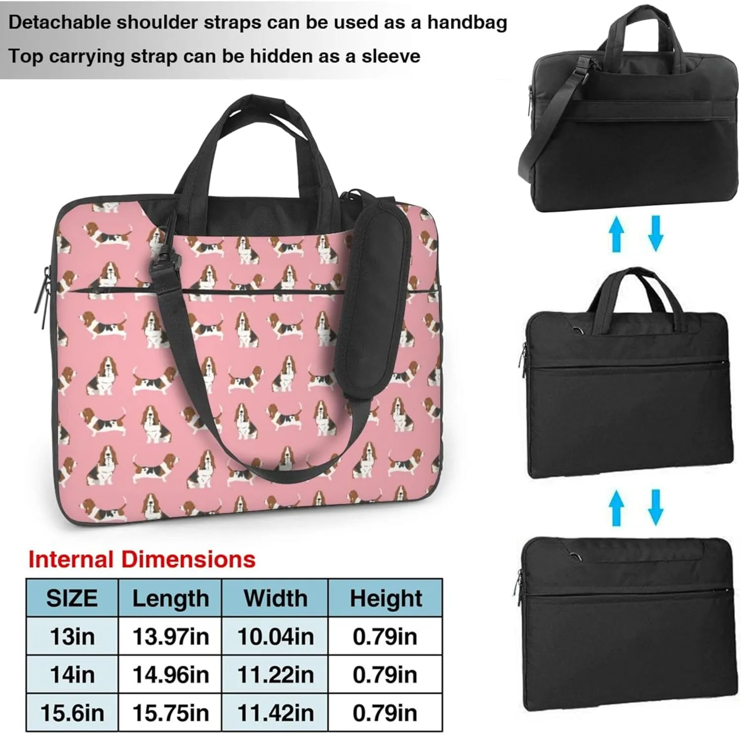green weed leaves fluorescent colors-4 Laptop Shoulder Bag ​for Men Women, Computer Carrying Case Messenger Bag with Strap