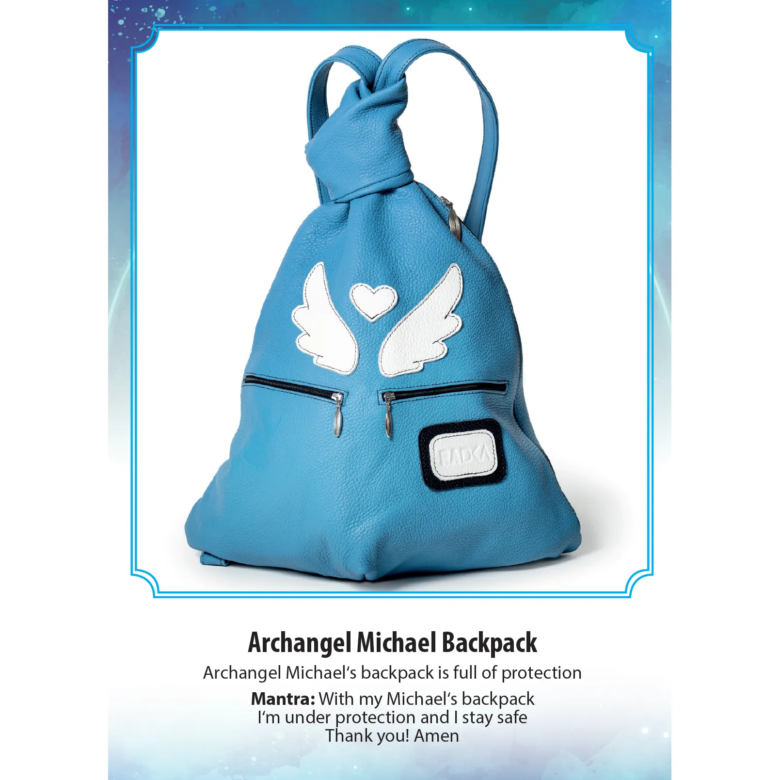 Guardian Angel Leather Backpacks – Strength, Protection & Purpose