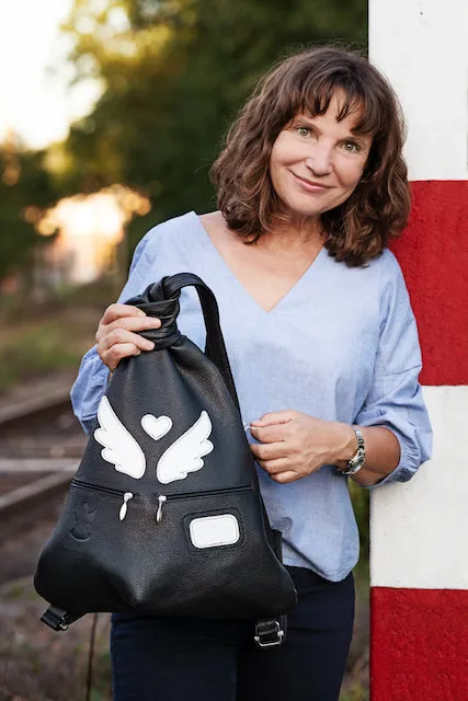 Guardian Angel Leather Backpacks – Strength, Protection & Purpose