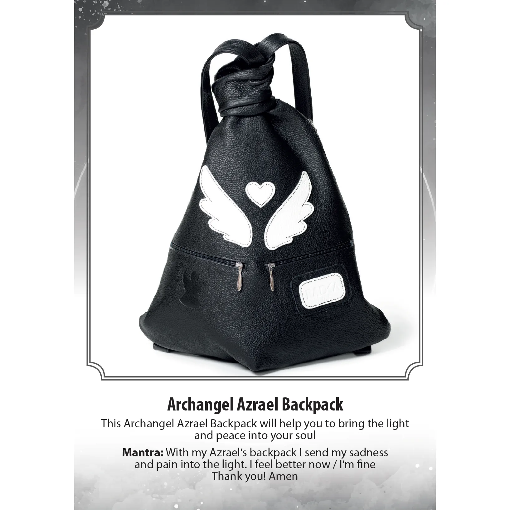 Guardian Angel Leather Backpacks – Strength, Protection & Purpose