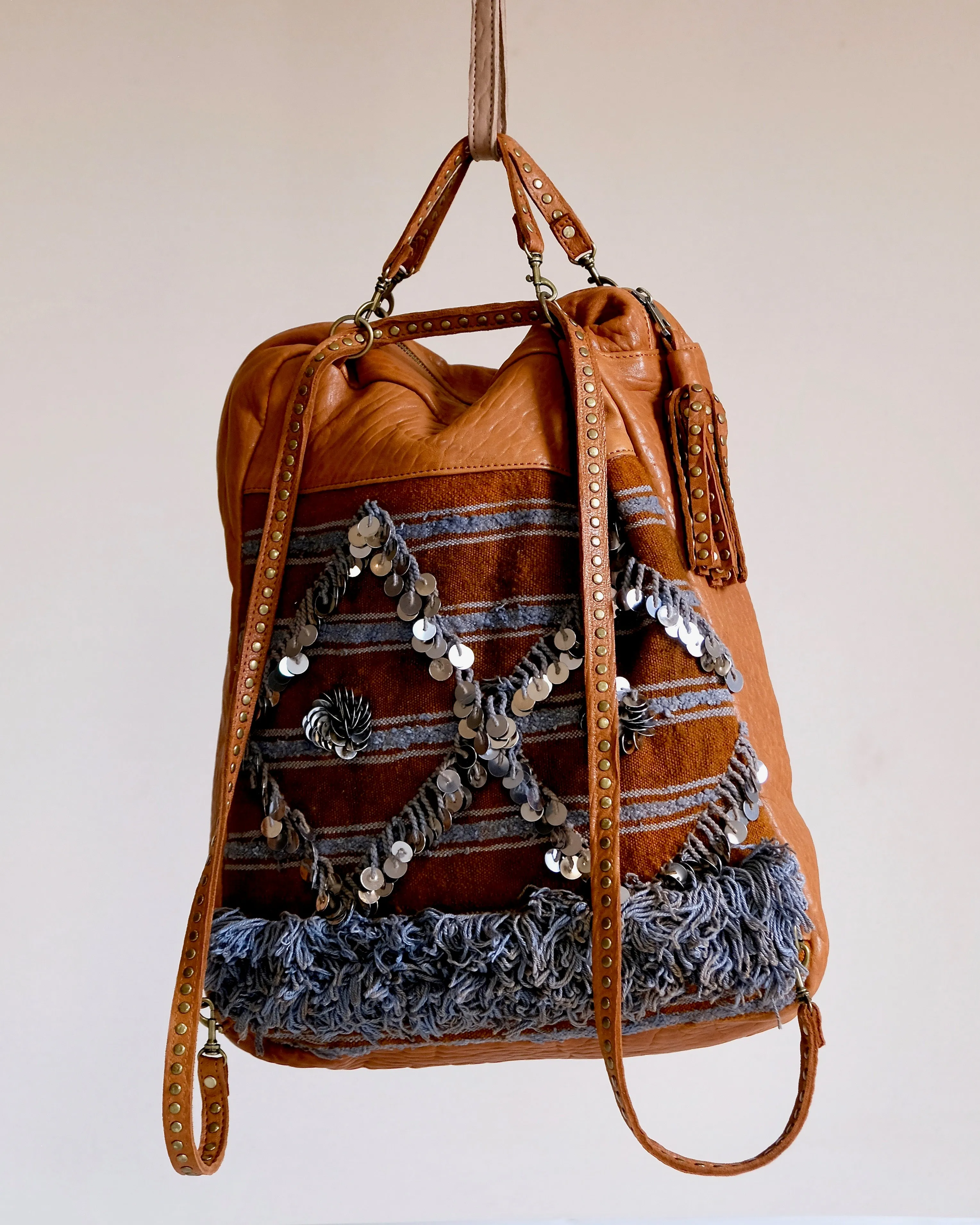 Hamimi Atlas Backpack-Cognac