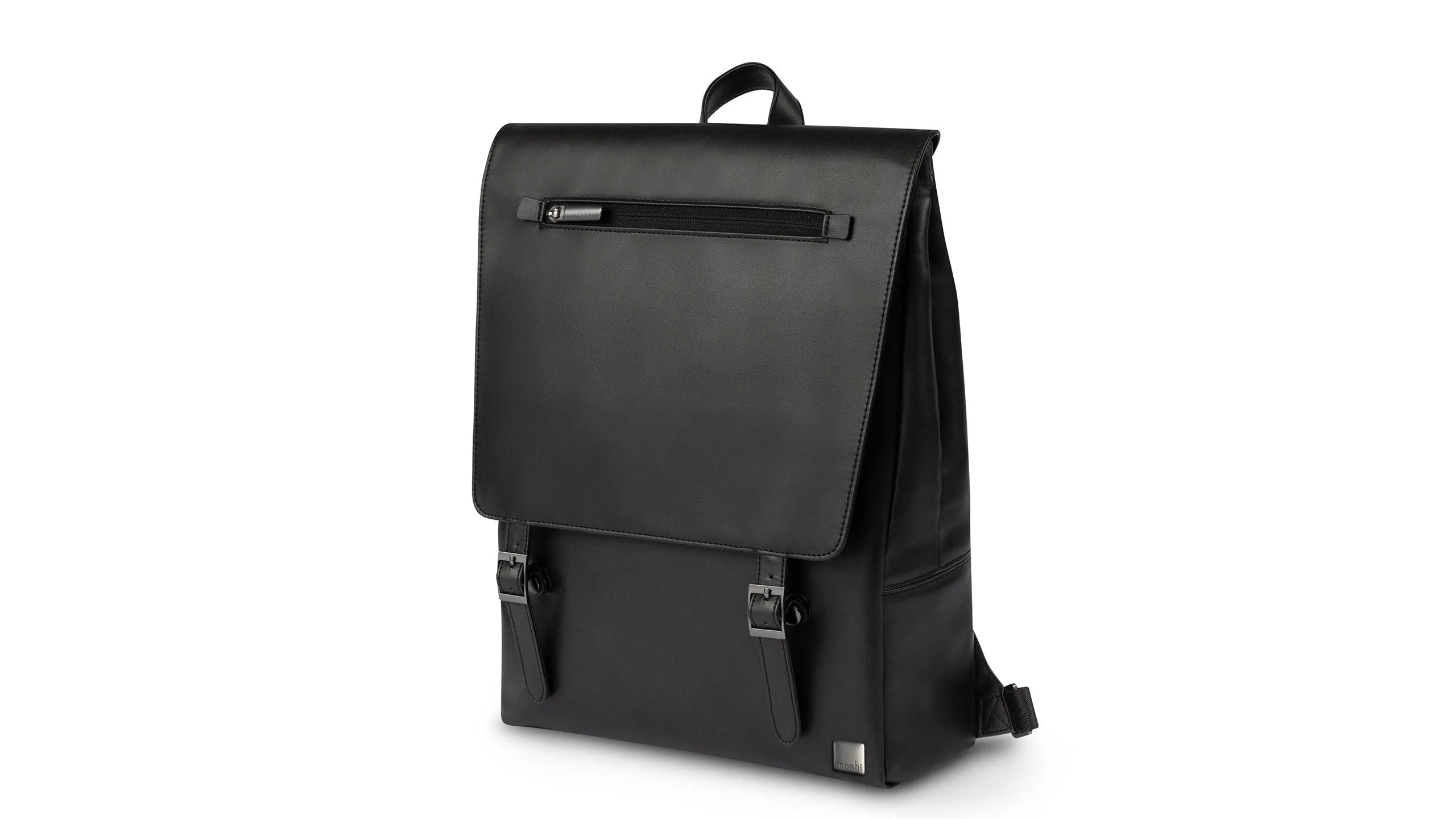 Helios Lite Leather Slim Laptop Backpack