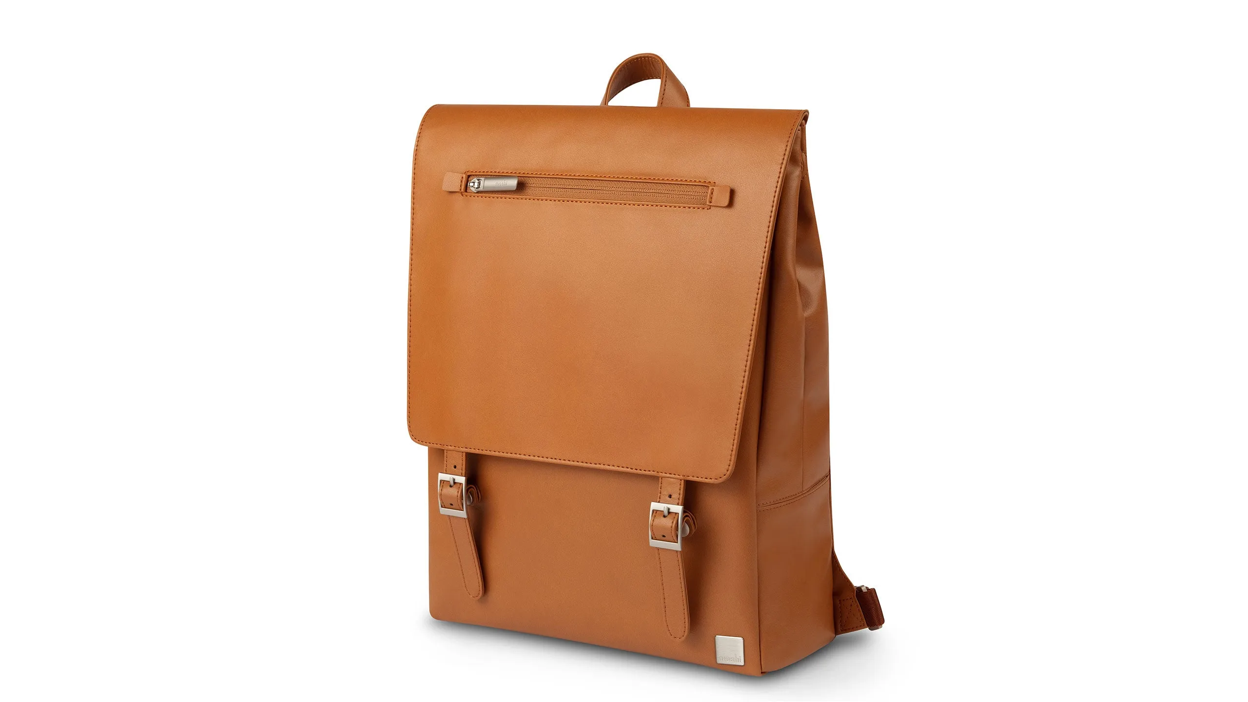 Helios Lite Leather Slim Laptop Backpack