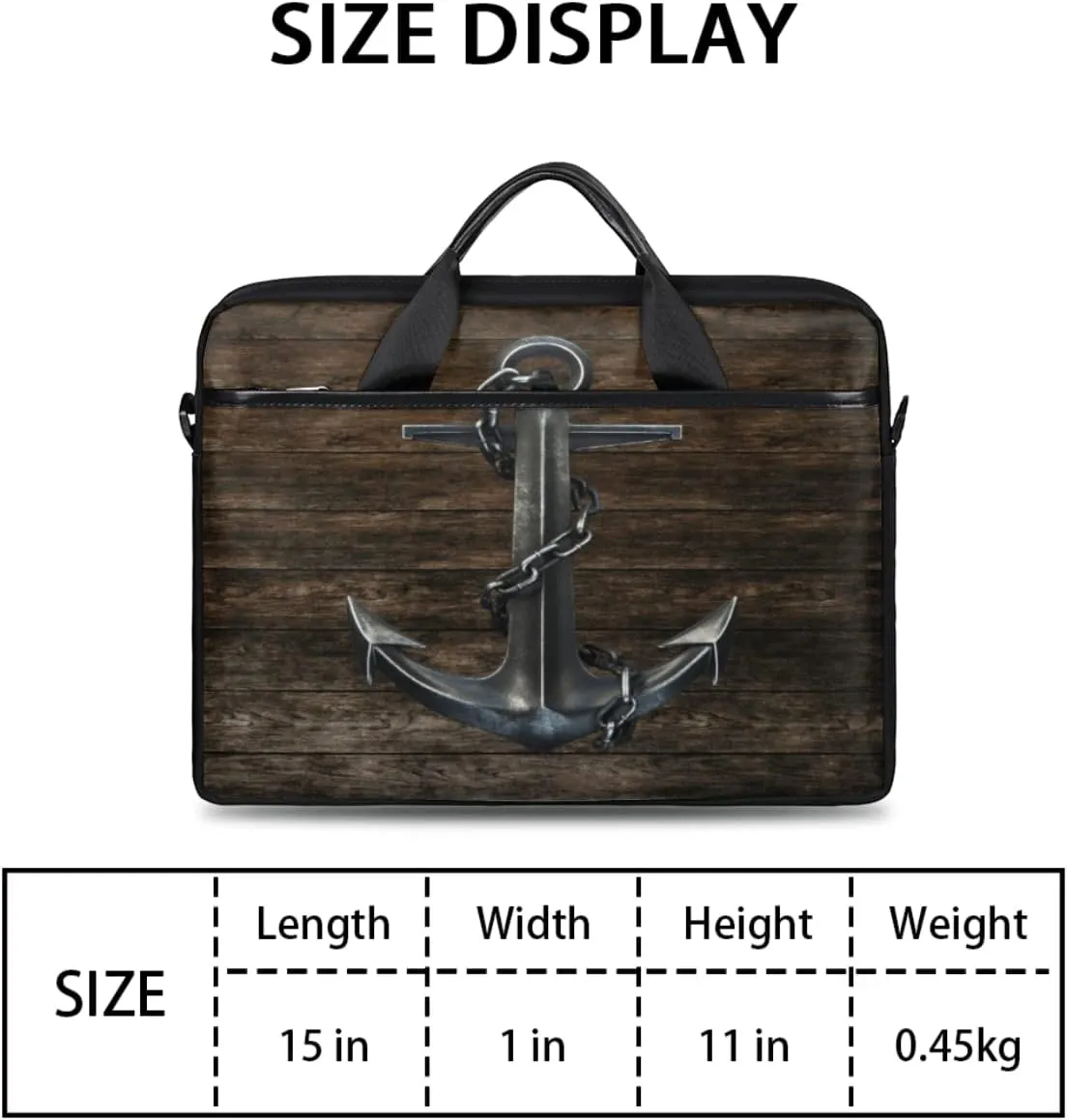 Hens And Chickens Black Background Laptop Shoulder Messenger Bag Waterproof Laptop Briefcase Handle Padded Strap