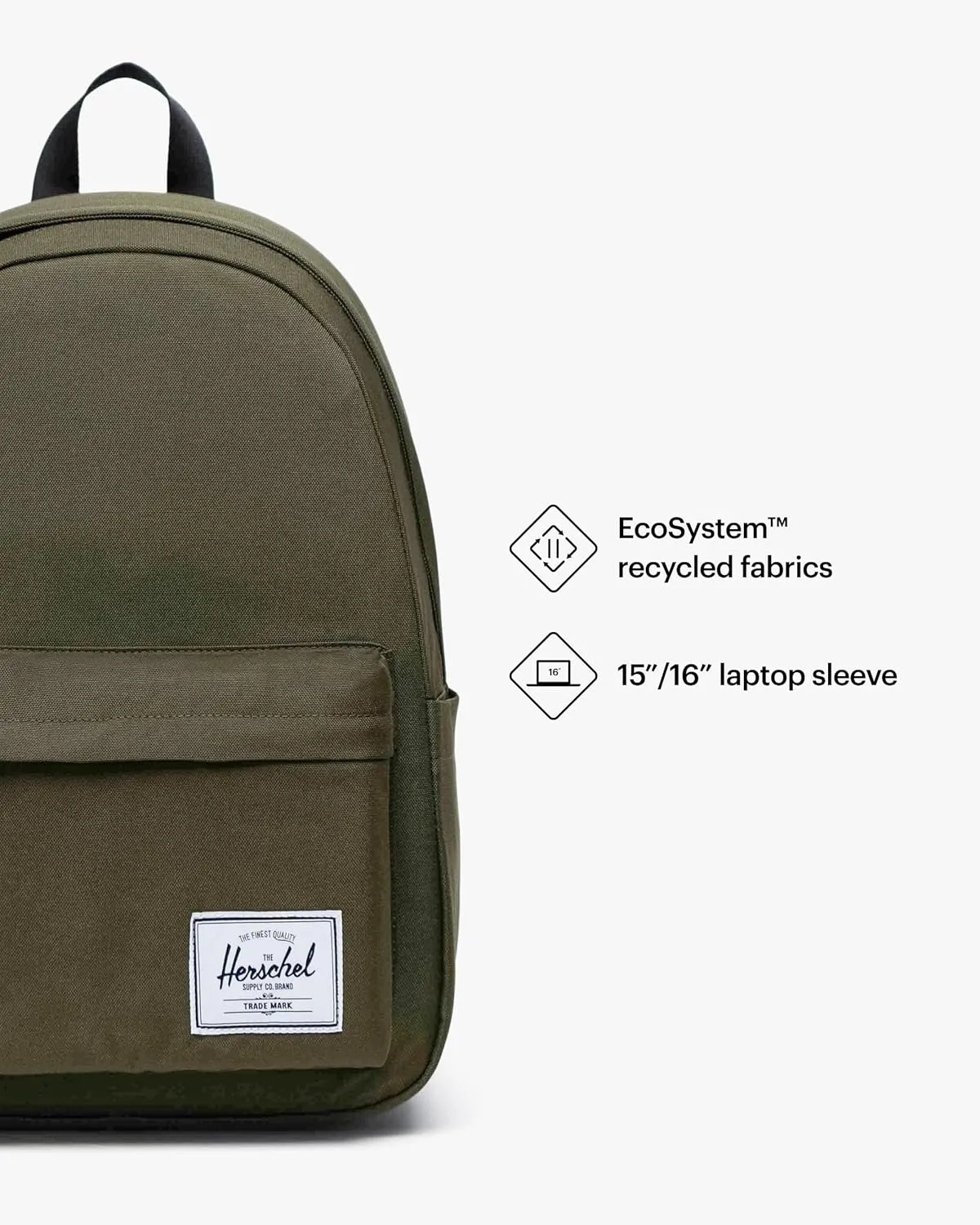 Herschel Supply Co. Herschel Classic XL Backpack, Ivy Green, One Size