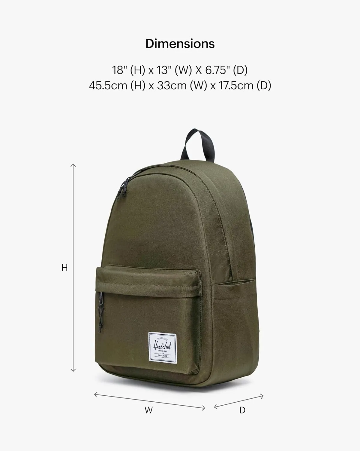 Herschel Supply Co. Herschel Classic XL Backpack, Ivy Green, One Size